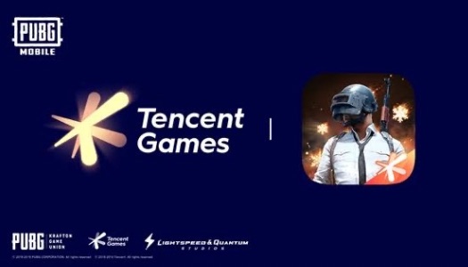 Tencent games written along with PUBG Mobile character. Is tencent back in PUBG Mobile 