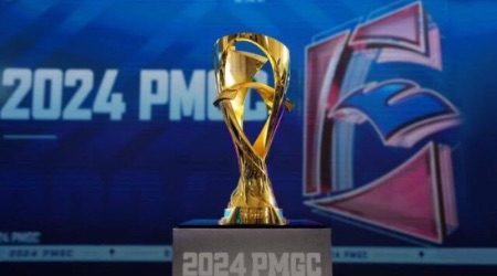 image featuring trophy of PMGC 2024. 2024 PMGC in the background is also displaying at the background